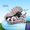 image:imageDREAM PAIRS Boys Girls Summer Outdoor Athletic Water Sport Sandals for ToddlerLittleBig KidPinkBlack