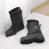 image:imageDREAM PAIRS Boys Girls Waterproof Winter Snow Boots for LittleBig KidsBlack