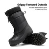 image:imageDREAM PAIRS Boys Girls Waterproof Winter Snow Boots for LittleBig KidsBlack