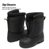 image:imageDREAM PAIRS Boys Girls Waterproof Winter Snow Boots for LittleBig KidsBlackNeonGreen