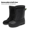image:imageDREAM PAIRS Boys Girls Waterproof Winter Snow Boots for LittleBig KidsBlackNeonGreen