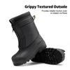 image:imageDREAM PAIRS Boys Girls Waterproof Winter Snow Boots for LittleBig KidsBlackNeonGreen