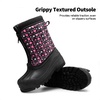 image:imageDREAM PAIRS Boys Girls Waterproof Winter Snow Boots for LittleBig KidsBlackPink