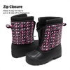 image:imageDREAM PAIRS Boys Girls Waterproof Winter Snow Boots for LittleBig KidsBlackPink