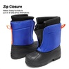 image:imageDREAM PAIRS Boys Girls Waterproof Winter Snow Boots for LittleBig KidsRoyalBlueOrange