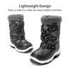 image:imageDREAM PAIRS Boys Snow Boots Camouflage Slip Resistant Faux Fur Lined Winter Shoes for LittleBig KidBlackWhite