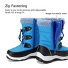 image:imageDREAM PAIRS Boys Snow Boots Camouflage Slip Resistant Faux Fur Lined Winter Shoes for LittleBig KidRoyal Blue