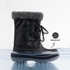 image:imageDREAM PAIRS Boys amp Girls Faux FurLined Winter Snow Boots for LittleBig KidsBlack