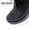 image:imageDREAM PAIRS Boys amp Girls Faux FurLined Winter Snow Boots for LittleBig KidsBlack