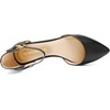 image:imageDREAM PAIRS Flapointed Womens Casual DOrsay Pointed Plain Ballet Comfort Soft Slip On Flats ShoesAnkleblackpu