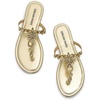 image:imageDREAM PAIRS Flip Flops for Women Dressy Rhinestone TStrap Thong Sandals for Summers Dress BeachGold
