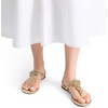image:imageDREAM PAIRS Flip Flops for Women Dressy Rhinestone TStrap Thong Sandals for Summers Dress BeachGold