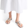 image:imageDREAM PAIRS Flip Flops for Women Dressy Rhinestone TStrap Thong Sandals for Summers Dress BeachSilver