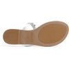 image:imageDREAM PAIRS Flip Flops for Women Dressy Rhinestone TStrap Thong Sandals for Summers Dress BeachSilver