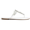 image:imageDREAM PAIRS Flip Flops for Women Dressy Rhinestone TStrap Thong Sandals for Summers Dress BeachWhite