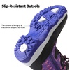 image:imageDREAM PAIRS Girls Snow Boots Warm Cozy AntiSlip Lightweight Mid Calf Faux Fur Lining Winter Shoes for LittleBig KidsPurple