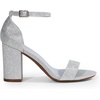 image:imageDREAM PAIRS Heels for Women Chunky Block Heel Open Toe Ankle Strap 35 Inch Heeled Sandals for Party Date WeddingSilver