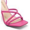 image:imageDREAM PAIRS Heels for Women Strappy High Stiletto Lace Up Heeled Sandals Square Open Toe Heels for Prom Party DatingHot Pinkpu