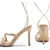 image:imageDREAM PAIRS Heels for Women Strappy High Stiletto Lace Up Heeled Sandals Square Open Toe Heels for Prom Party DatingNudepu