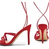 image:imageDREAM PAIRS Heels for Women Strappy High Stiletto Lace Up Heeled Sandals Square Open Toe Heels for Prom Party DatingRedpu