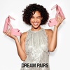 image:imageDREAM PAIRS High Heels Chunky Block Platform Heels for Women Ankle Strap Sexy Open Square Toe Heels Dressy Pumps SandalsPinkpat