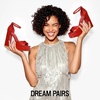 image:imageDREAM PAIRS High Heels Chunky Block Platform Heels for Women Ankle Strap Sexy Open Square Toe Heels Dressy Pumps SandalsRedpat
