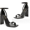 image:imageDREAM PAIRS High Heels Chunky Block Square Toe Heels for Women Dressy Open Toe Heel SandalsSize 7BlackSDHS2207W