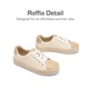 image:imageDREAM PAIRS Kid Boys Girls Sneakers Canvas Espadrille Lace Up Walking Casual Shoes