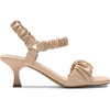image:imageDREAM PAIRS Kitten Heels for Women Comfortable Low Heels Sandals Suqare Open Toe Cute Wedding Party Evening Prom Dance Strap Dress Pump Sandals ShoesNude