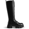 image:imageDREAM PAIRS Knee High Boots Women Fashion Combat Boots Chunky Platform Lace Up Lug Sole Boots For WomenBlackPu