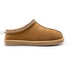 image:imageDREAM PAIRS Mens Fuzzy Cozy Slippers Genuine Suede Indoor Outdoor Home Comfy Winter Slip On Cute Warm Memory Foam Furry Shoes FuzzyEasyChestnut