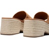 image:imageDREAM PAIRS Platform Espadrille Sandals for Women Wedges Slides Slip on Bohemia Sandals Flatform Open Toe Beach Sandals Dressy Outdoor Summer ShoesBrown