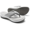 image:imageDREAM PAIRS Platform Flip Flops for Women Cushioned Thong Sandals with Soft Eva Foam Insole Lightweight Lycra fabric Comfort Dressy Slides Slippers for Summer BeachGrey
