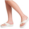 image:imageDREAM PAIRS Platform Flip Flops for Women Cushioned Thong Sandals with Soft Eva Foam Insole Lightweight Lycra fabric Comfort Dressy Slides Slippers for Summer BeachWhite