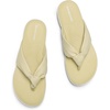 image:imageDREAM PAIRS Platform Flip Flops for Women Cushioned Thong Sandals with Soft Eva Foam Insole Lightweight Lycra fabric Comfort Dressy Slides Slippers for Summer BeachBeige