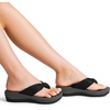 image:imageDREAM PAIRS Platform Flip Flops for Women Cushioned Thong Sandals with Soft Eva Foam Insole Lightweight Lycra fabric Comfort Dressy Slides Slippers for Summer BeachBlackGrey