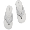 image:imageDREAM PAIRS Platform Flip Flops for Women Cushioned Thong Sandals with Soft Eva Foam Insole Lightweight Lycra fabric Comfort Dressy Slides Slippers for Summer BeachGrey