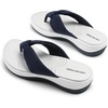 image:imageDREAM PAIRS Platform Flip Flops for Women Cushioned Thong Sandals with Soft Eva Foam Insole Lightweight Lycra fabric Comfort Dressy Slides Slippers for Summer BeachNavy