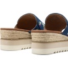 image:imageDREAM PAIRS Platform Sandals Women Slipon Espadrille Bohemia Wedge Sandals Comfort Dressy Summer Open Toe Canvas Slides for Womens Outdoor and BeachNavy Multi