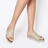 image:imageDREAM PAIRS Platform Sandals Women Slipon Espadrille Bohemia Wedge Sandals Comfort Dressy Summer Open Toe Canvas Slides for Womens Outdoor and BeachNude