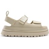image:imageDREAM PAIRS Platform Sandals for Women Chunky Open Toe Dress Walking Comfortable Flat Sandals for SummerBeige