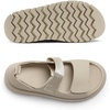 image:imageDREAM PAIRS Platform Sandals for Women Chunky Open Toe Dress Walking Comfortable Flat Sandals for SummerBeige