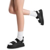 image:imageDREAM PAIRS Platform Sandals for Women Chunky Open Toe Dress Walking Comfortable Flat Sandals for SummerBlack