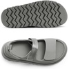 image:imageDREAM PAIRS Platform Sandals for Women Chunky Open Toe Dress Walking Comfortable Flat Sandals for SummerGrey