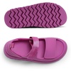 image:imageDREAM PAIRS Platform Sandals for Women Chunky Open Toe Dress Walking Comfortable Flat Sandals for SummerHot Pink