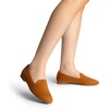 image:imageDREAM PAIRS Round Toe Flats for Women Dressy Comfortable SlipOn Dress Business Casual Office Work Shoes for WomenBrownsuede