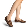 image:imageDREAM PAIRS Round Toe Flats for Women Dressy Comfortable SlipOn Dress Business Casual Office Work Shoes for WomenLeopardsuede