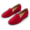 image:imageDREAM PAIRS Round Toe Flats for Women Dressy Comfortable SlipOn Dress Business Casual Office Work Shoes for WomenRed
