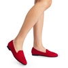 image:imageDREAM PAIRS Round Toe Flats for Women Dressy Comfortable SlipOn Dress Business Casual Office Work Shoes for WomenRed
