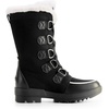 image:imageDREAM PAIRS Snow Winter Boots for Women Resistant Warm MidCalf Boots Faux Fur Lined Lace Up Antislip Outdoor Hiking BootiesBlack